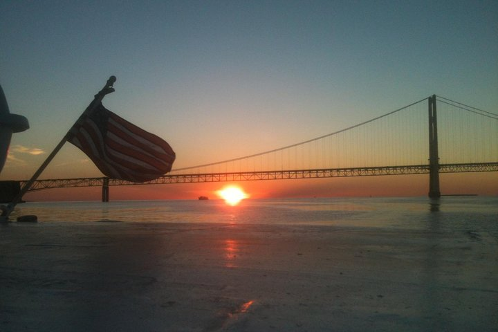 Sunset Over Lake Michigan